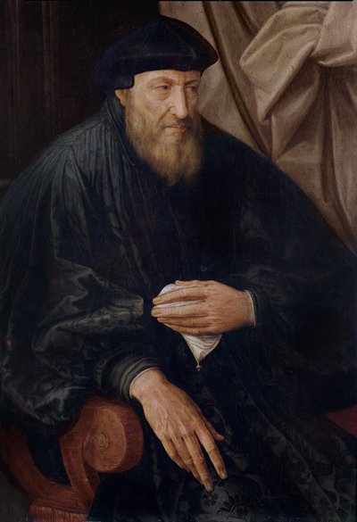 Portret van Andrea Doria door Jan Massys or Metsys